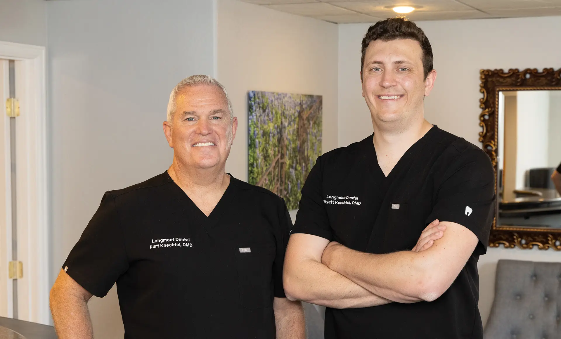 Dr. Kurt and Dr. Wyatt Knechtel of Longmont Dental